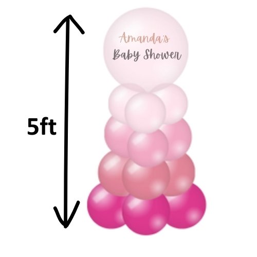 Personalised Diaplsy Column 5ft