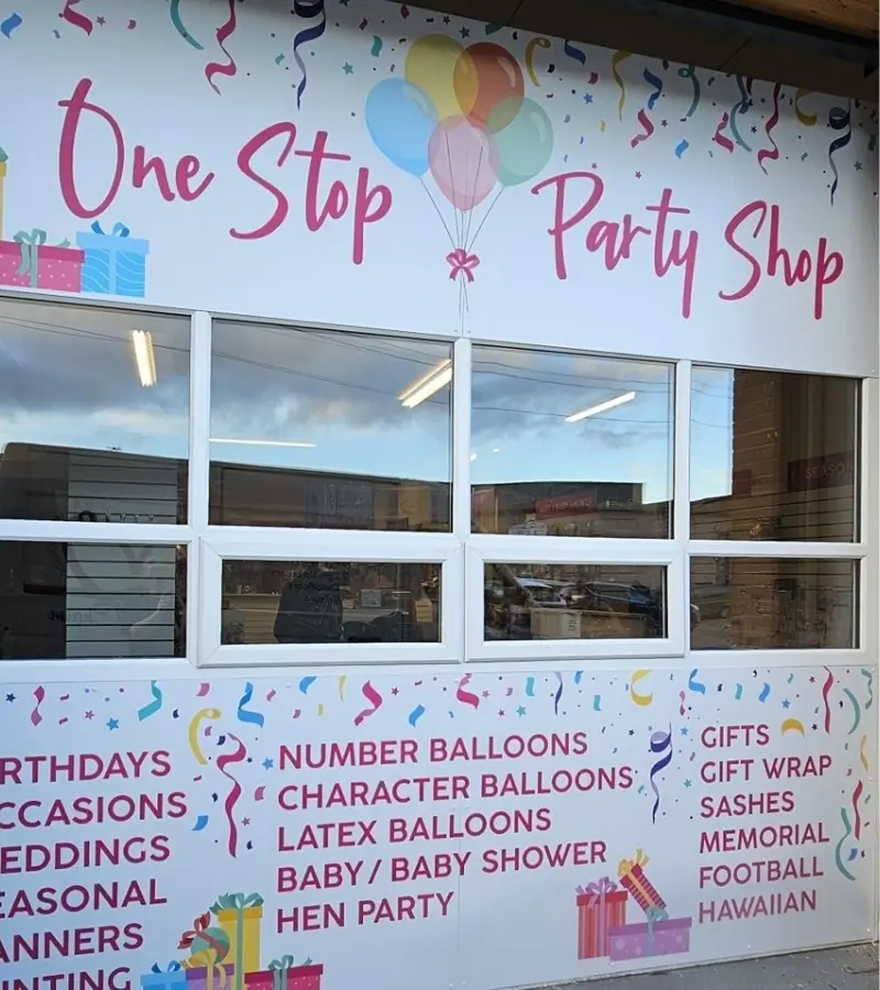 Visit Our Party Shop